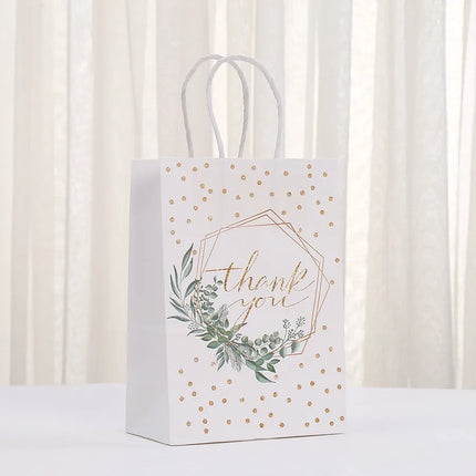 Cartoon Style Letter Kraft Paper Holiday Banquet Daily Gift Bags Party Supplies Gift Wrapping Supplies 1 Piece