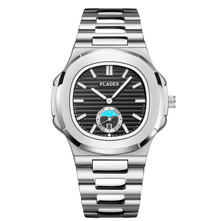 PLADEN Brand Watch hot Classic Men's High-end Fashion Business Stainless Steel Waterproof Quartz Watch