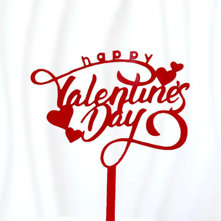 Valentine'S Day Casual Elegant Lady Letter Plastic Holiday Banquet Selfie Cake Decorating Supplies Party Supplies Cake Decorating Supplies 1 Piece