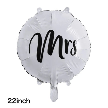 valentine's day letter aluminum film wedding party balloons
