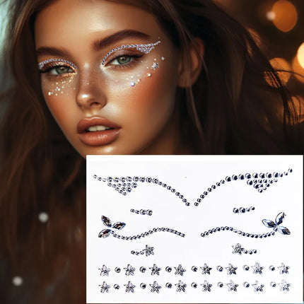 Classic Style Solid Color Plastic Tattoos & Body Art 1 Piece