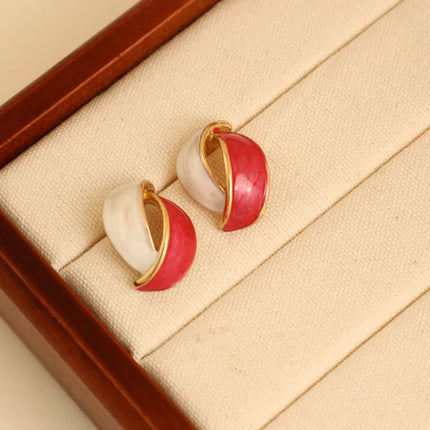 1 Pair IG Style Fairy Style Romantic Leaves Butterfly 304 Stainless Steel Ear Studs