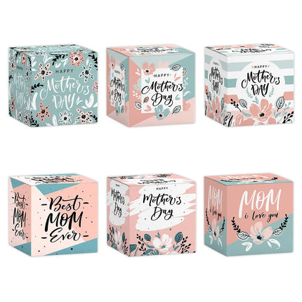 Mother'S Day Pastoral Vocabulary Words/Name Multicolor Paper Party Gift Wrapping Supplies Party Supplies Gift Wrapping Supplies 1 Set