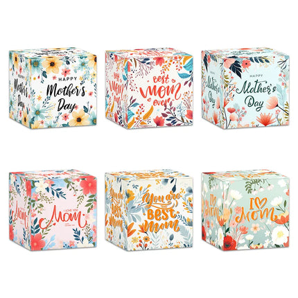 Mother'S Day Pastoral Vocabulary Words/Name Multicolor Paper Party Gift Wrapping Supplies Party Supplies Gift Wrapping Supplies 1 Set