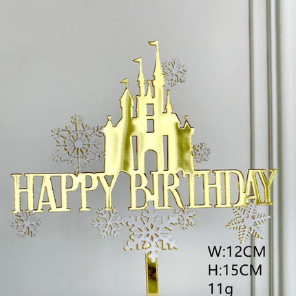 Christmas Casual Letter Arylic Birthday Cake Decorating Supplies Cake Decorating Supplies