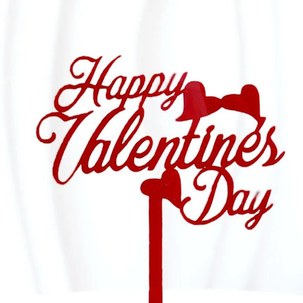 Valentine'S Day Casual Elegant Lady Letter Plastic Holiday Banquet Selfie Cake Decorating Supplies Party Supplies Cake Decorating Supplies 1 Piece