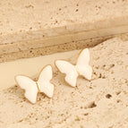 One Size / Gold / Butterfly-White