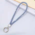 6mm Diamond Spring Coil Sky Blue / pendant