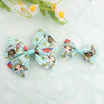 Summer National Day Fruit Bow Hairpin Flamingo Pineapple Bow   Spring New
