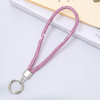 6mm Diamond Spring Coil Pink / pendant