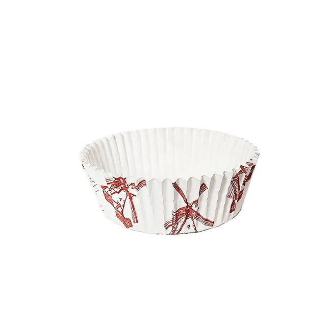 Simple Style Polka Dots Coated paper Bakeware cake cups