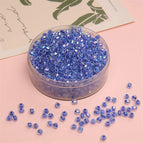 Royal Blue / 4mm Hole Diameter 1.2mm 10g/pack About 135 Pieces