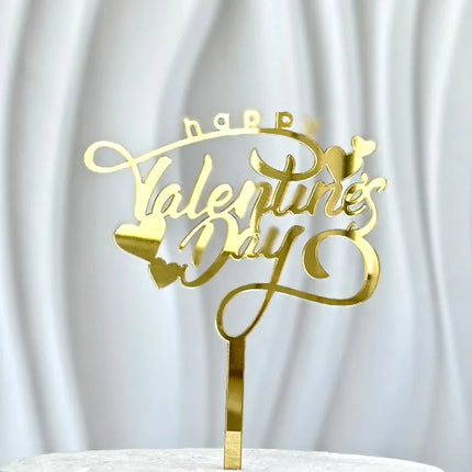 Valentine'S Day Casual Elegant Lady Letter Plastic Holiday Banquet Selfie Cake Decorating Supplies Party Supplies Cake Decorating Supplies 1 Piece