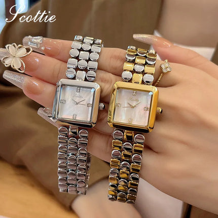 Vintage Style Classic Style Geometric Butterfly Double Snap Quartz Watch Women's Watches