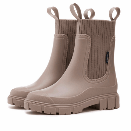 Women’s Waterproof Fashion Ankle Boots – Lightweight & Non-Slip