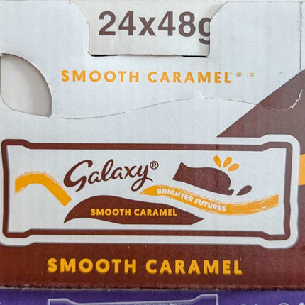 Galaxy Smooth Chocolate Bars – 24 x 48g Full Box