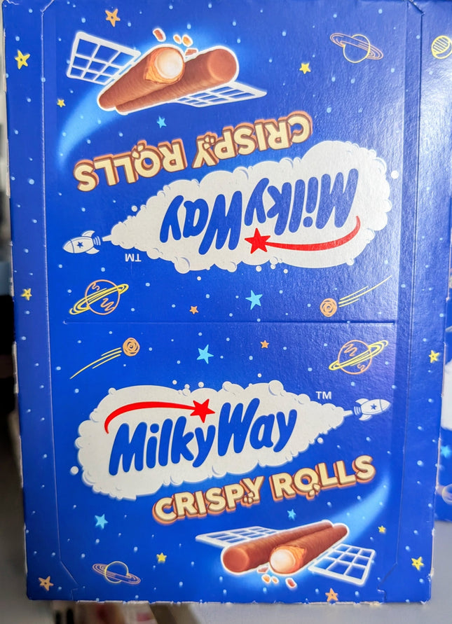 Milky Way Crispy Rolls – Box of Chocolate Biscuit Bars