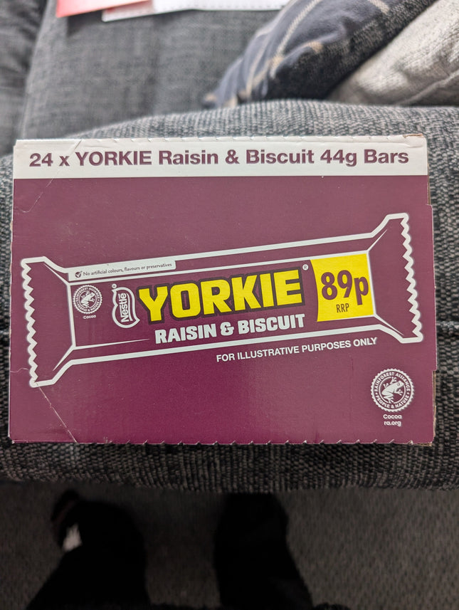 Nestlé Yorkie Chocolate Bars – Box of 24