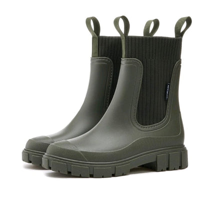 Women’s Waterproof Fashion Ankle Boots – Lightweight & Non-Slip