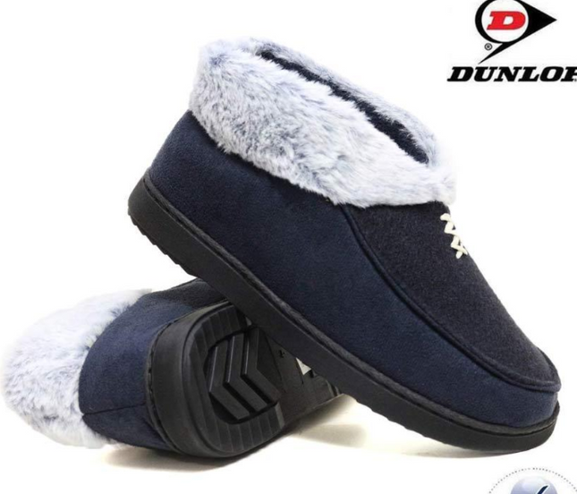 Dunlop Memory Foam Slippers – Comfort That Means Business