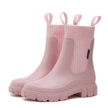 Women’s Waterproof Fashion Ankle Boots – Lightweight & Non-Slip