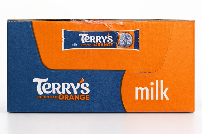 Chocolate Orange Milk Bars – Box of 30 x 35g