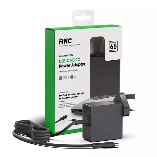 RNC Laptop Power Adapter USB-C | 65W