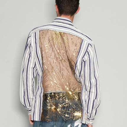 Party Back Striped Shirt