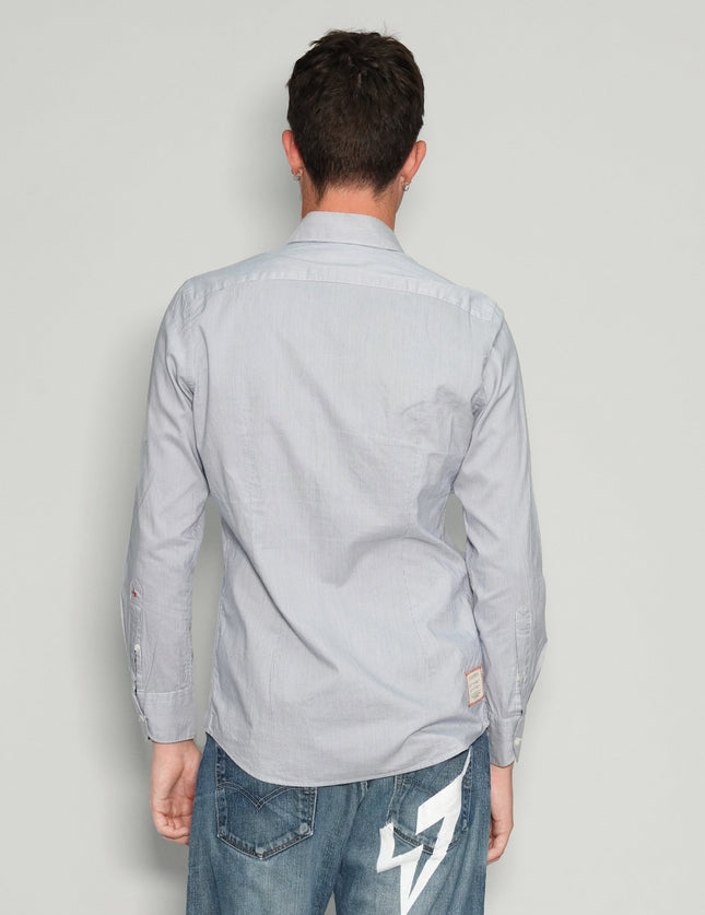 'Love Will Tear Us Apart' Light Blue Shirt