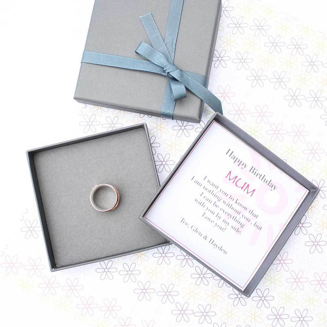 Trio Spinning Ring - Stirling Silver