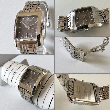 Burberry BU1568 Men's Classic Rectangle 32mm